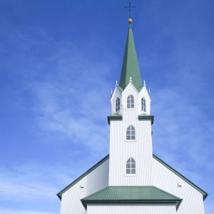 Photo of Church and Sky in Iceland