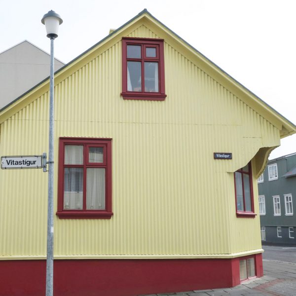 Yellow House in Iceland