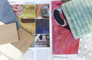 Photo of Interiors Design Magazine and Materials