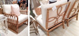 Natural rattan coastal furniture